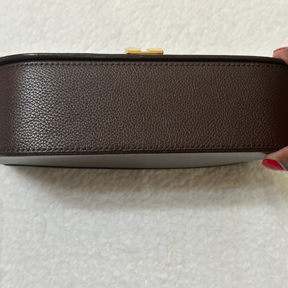 DeMellier Chocolate Crossbody with Gold Hardware - Picture 3 of 8